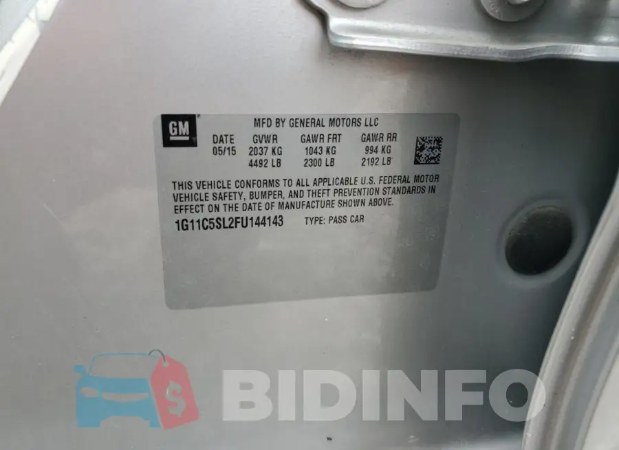 1G11C5SL2FU144143 Photo# 12