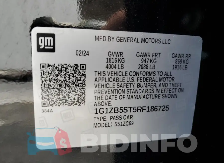 1G1ZB5ST5RF186725 Photo# 12