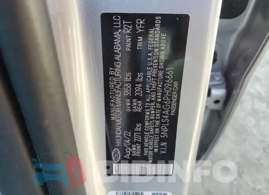 5NPLS4AG6PH096661 Photo# 12