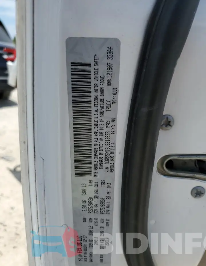 1C6RR6NT3JS210656 Photo# 13