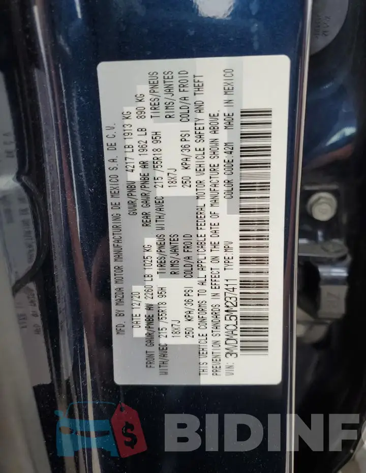 3MVDMACL5MM237411 Photo# 13