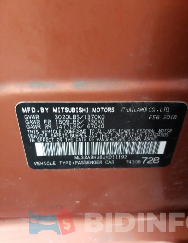 ML32A3HJ8JH011192 Photo# 12