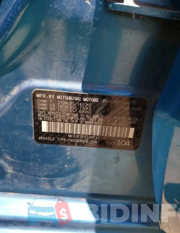 ML32F3FJ1HHF12216 Photo# 13