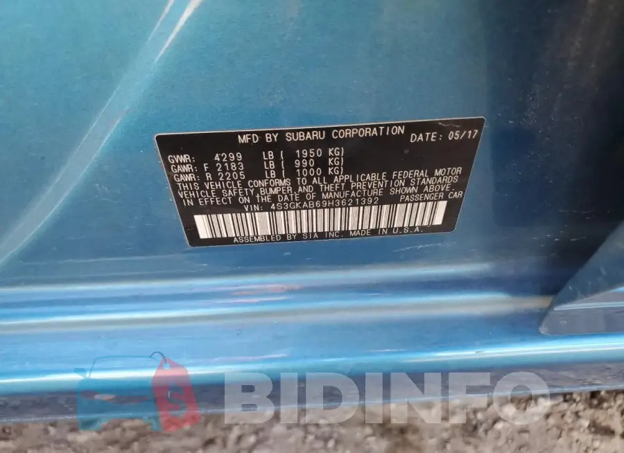 4S3GKAB69H3621392 Photo# 12