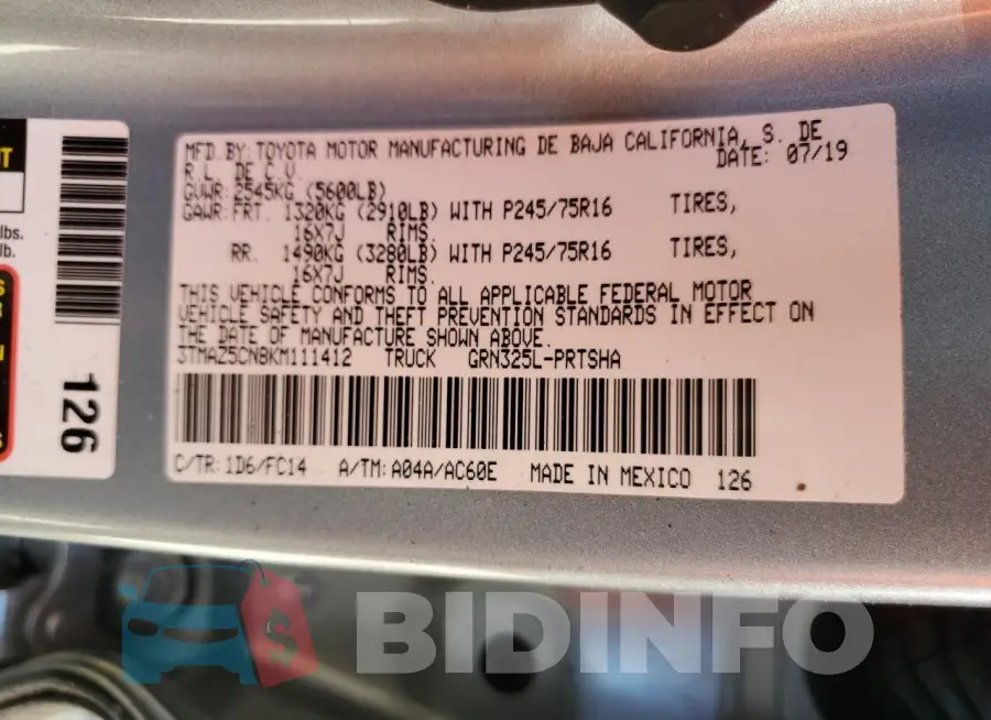 3TMAZ5CN8KM111412 Photo# 13