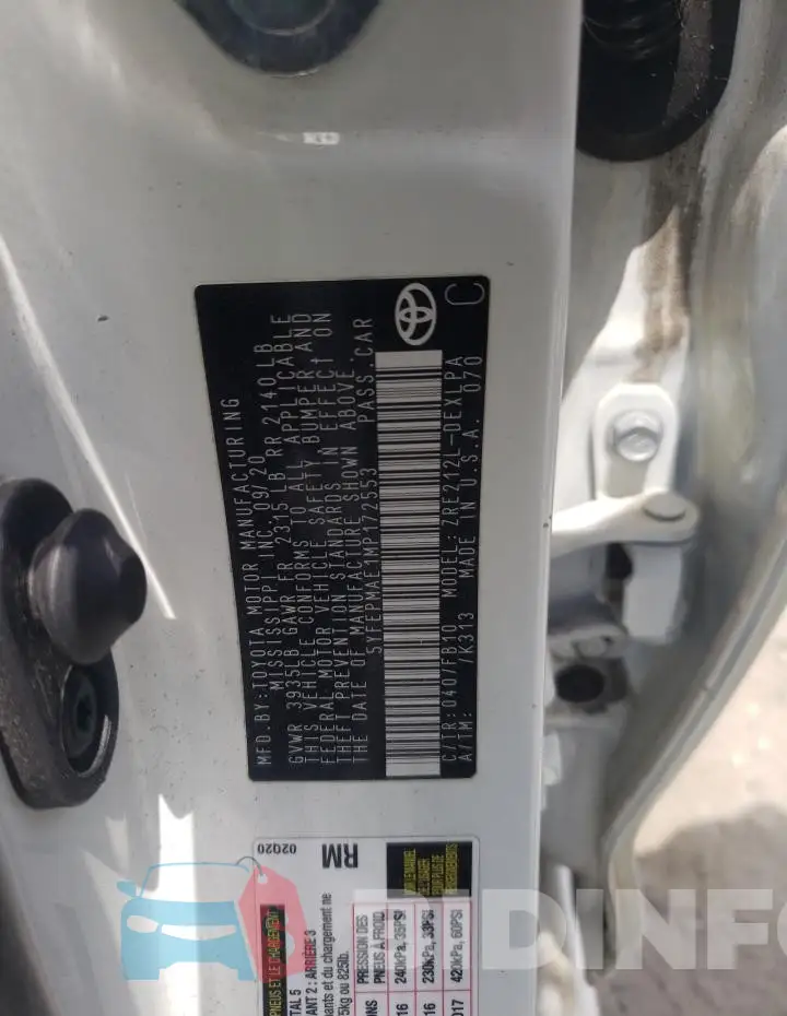 5YFEPMAE1MP172553 Photo# 12