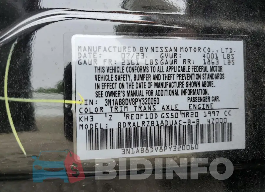 3N1AB8DV8PY320060 Photo# 12