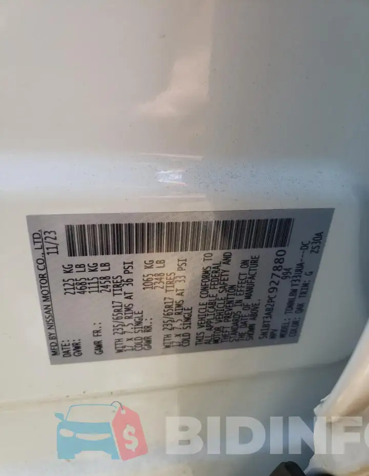 5N1BT3AB2PC927880 Photo# 13