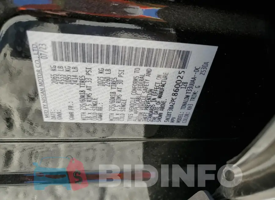 5N1BT3BA2PC860025 Photo# 13