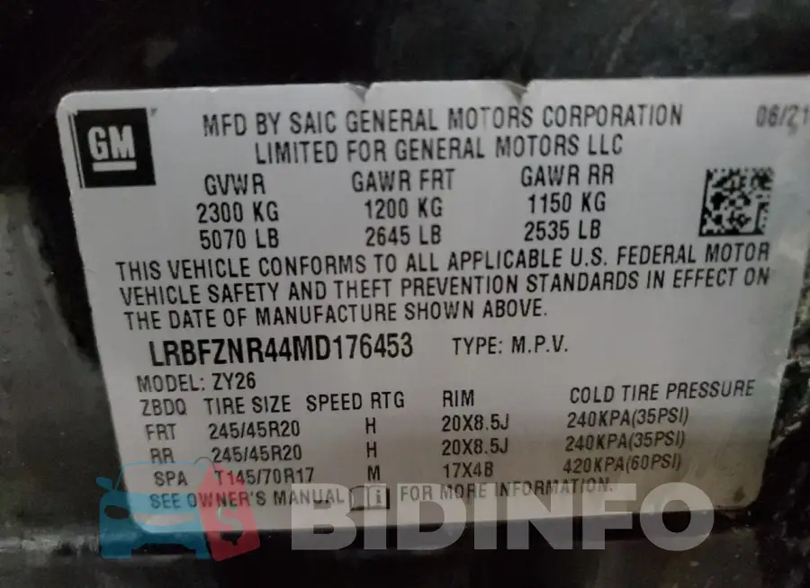 LRBFZNR44MD176453 Photo# 13