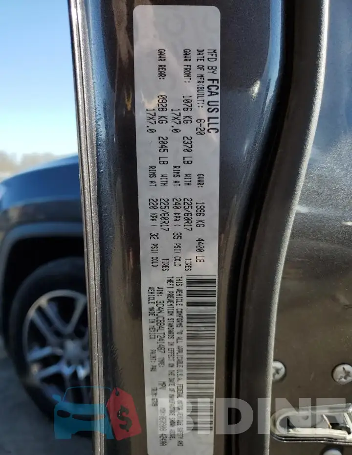 3C4NJCBB4LT241487 Photo# 12