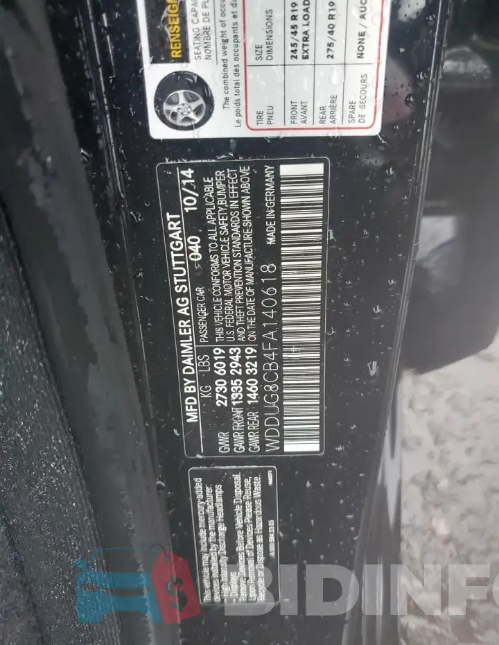 WDDUG8CB4FA140618 Photo# 12
