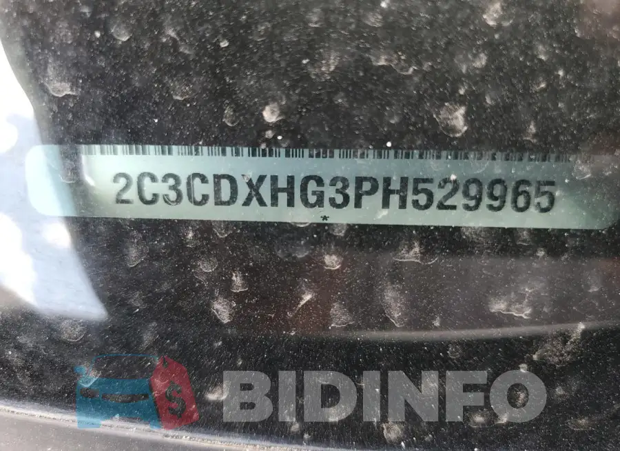 2C3CDXHG3PH529965 Photo# 12