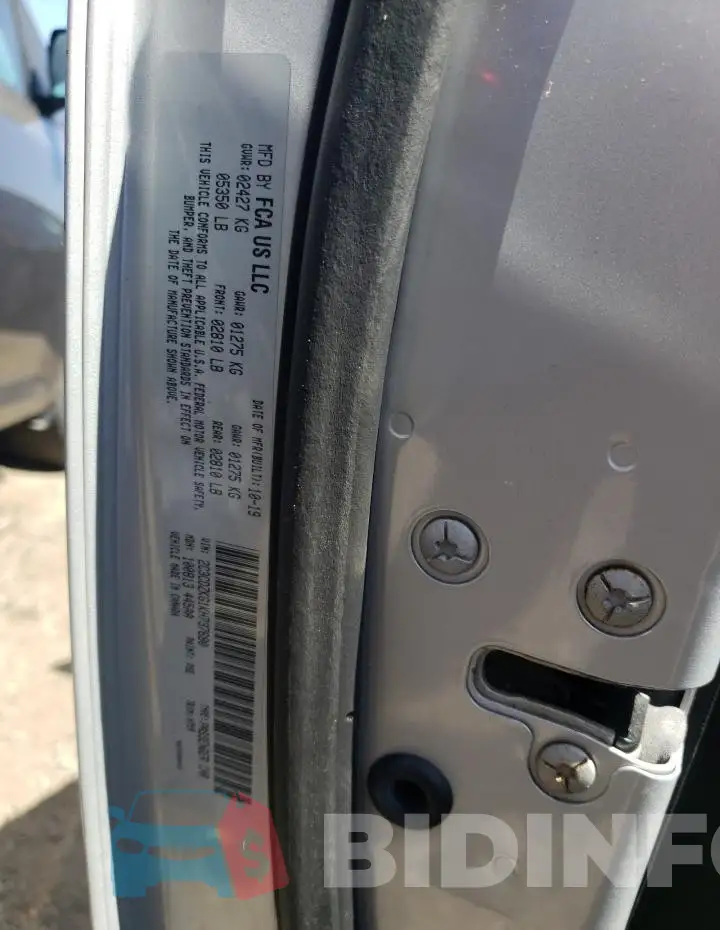 2C3CDZKG1KH737680 Photo# 12