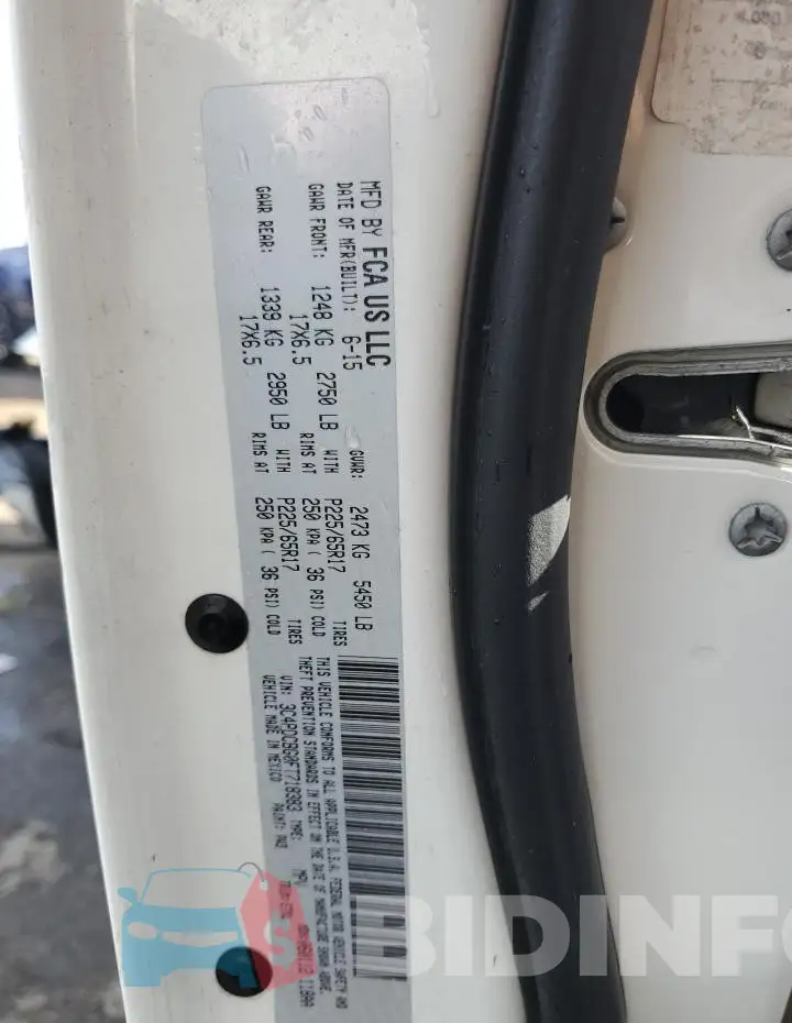 3C4PDCBG0FT718383 Photo# 13