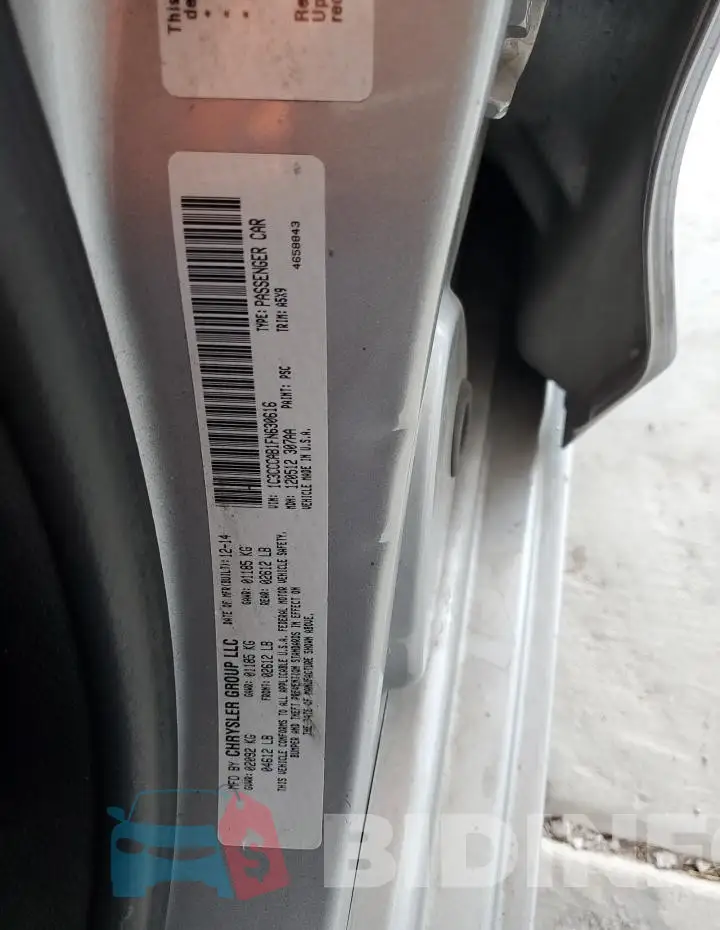 1C3CCCAB1FN630616 Photo# 12