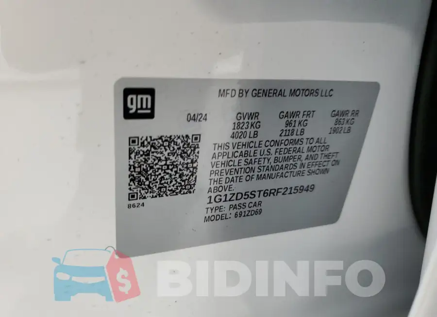 1G1ZD5ST6RF215949 Photo# 12