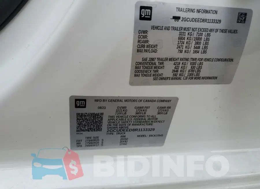 2GCUDEED8R1133329 Photo# 13