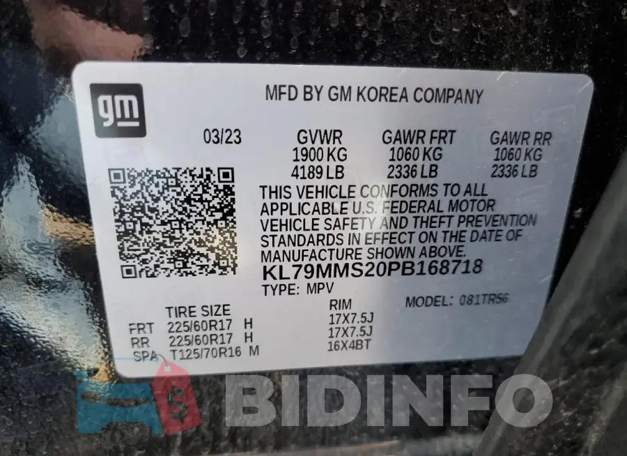 KL79MMS20PB168718 Photo# 13