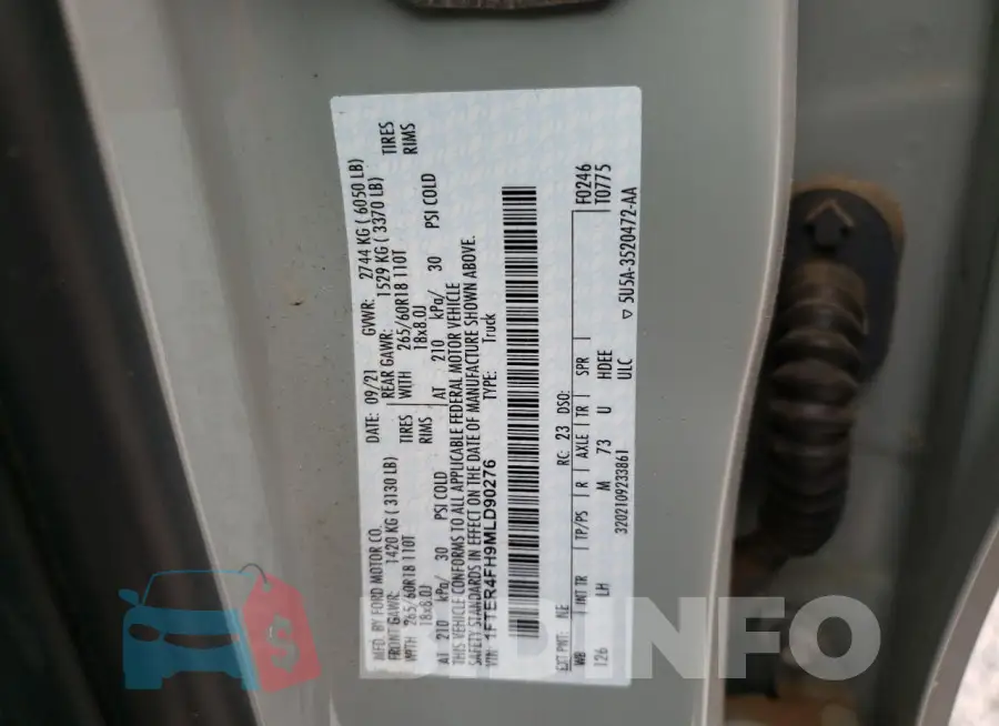 1FTER4FH9MLD90276 Photo# 12