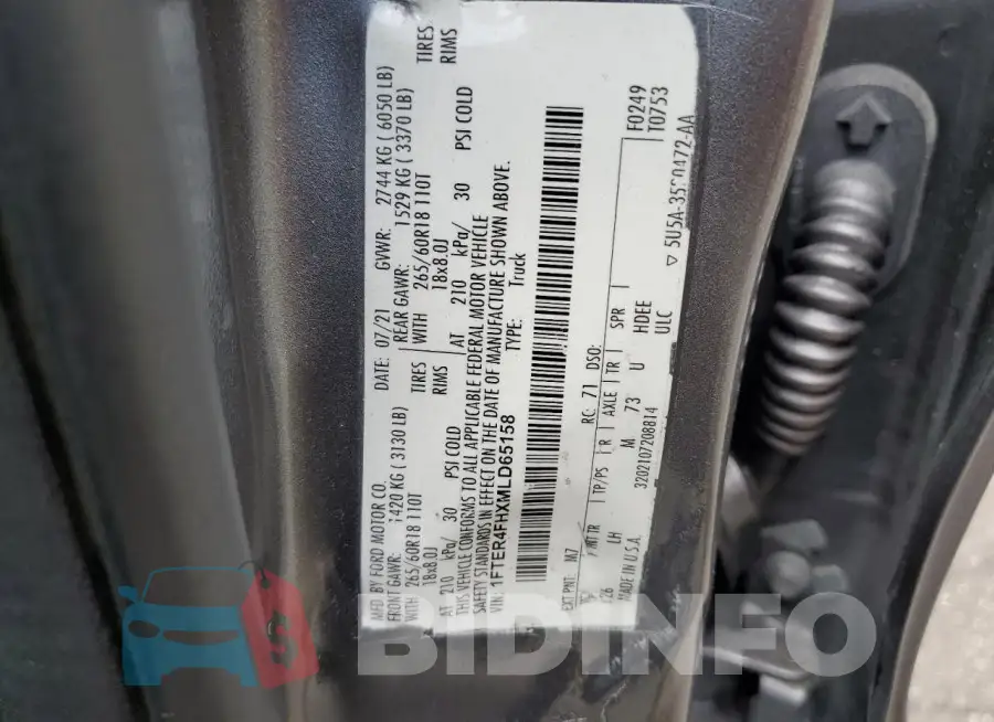 1FTER4FHXMLD65158 Photo# 12