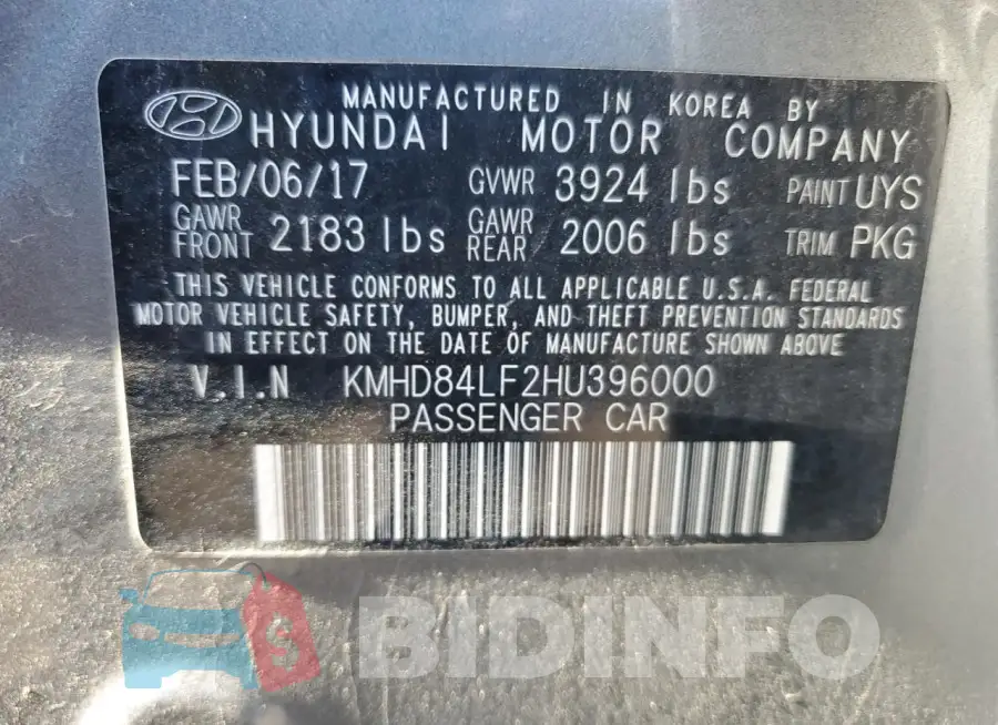 KMHD84LF2HU396000 Photo# 13