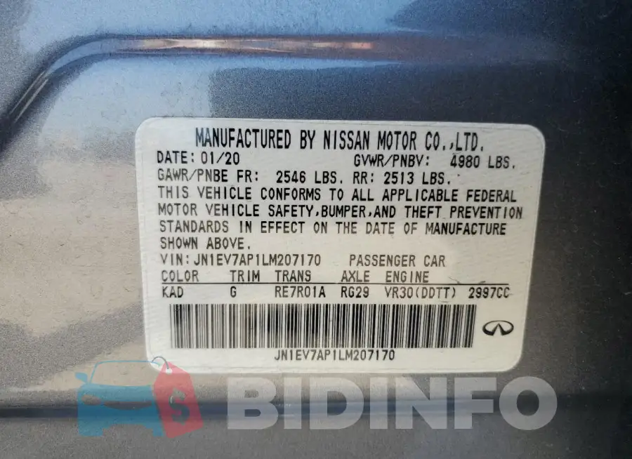 JN1EV7AP1LM207170 Photo# 13