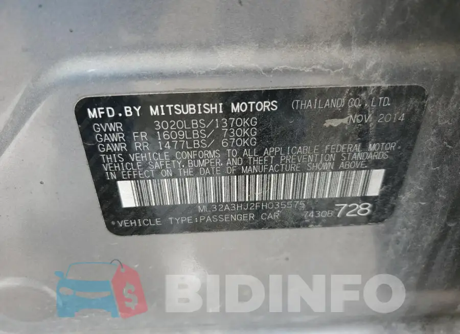 ML32A3HJ2FH035575 Photo# 12