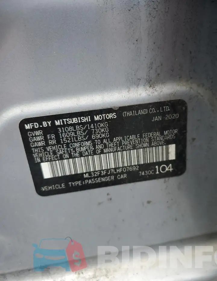 ML32F3FJ7LHF07692 Photo# 12