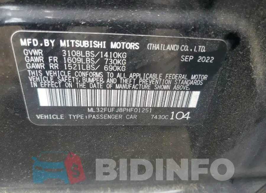 ML32FUFJ8PHF01251 Photo# 12
