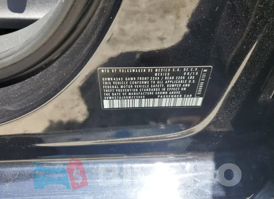 3VW5S7AJ0GM223059 Photo# 12