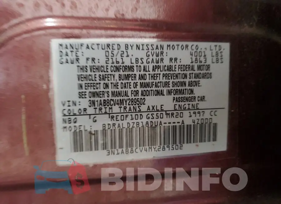 3N1AB8CV4MY289502 Photo# 12