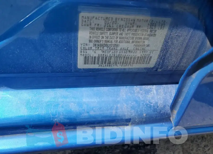 3N1AB8CV9LY212591 Photo# 13