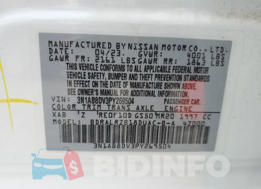 3N1AB8DV3PY269504 Photo# 12
