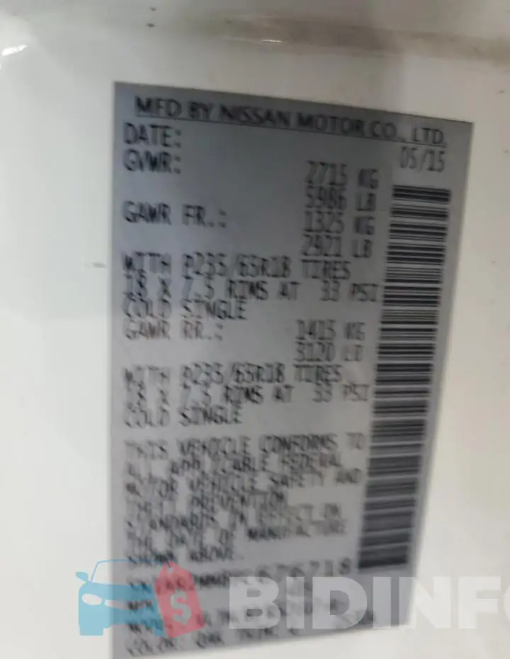 5N1AR2MM8FC676718 Photo# 13