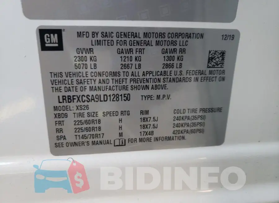LRBFXCSA9LD128150 Photo# 12