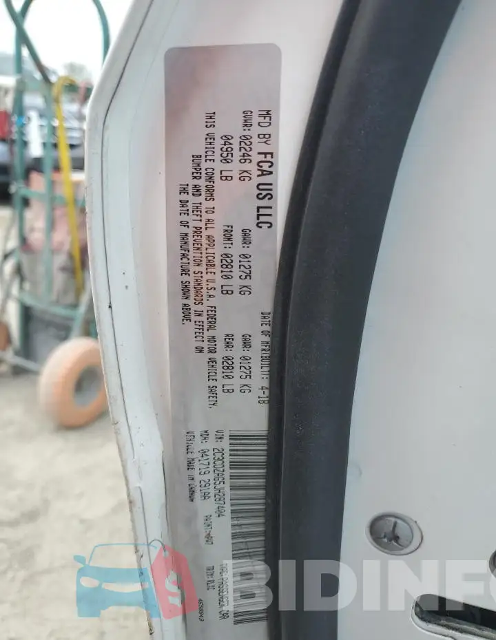 2C3CDZC95PH573843 Photo# 13