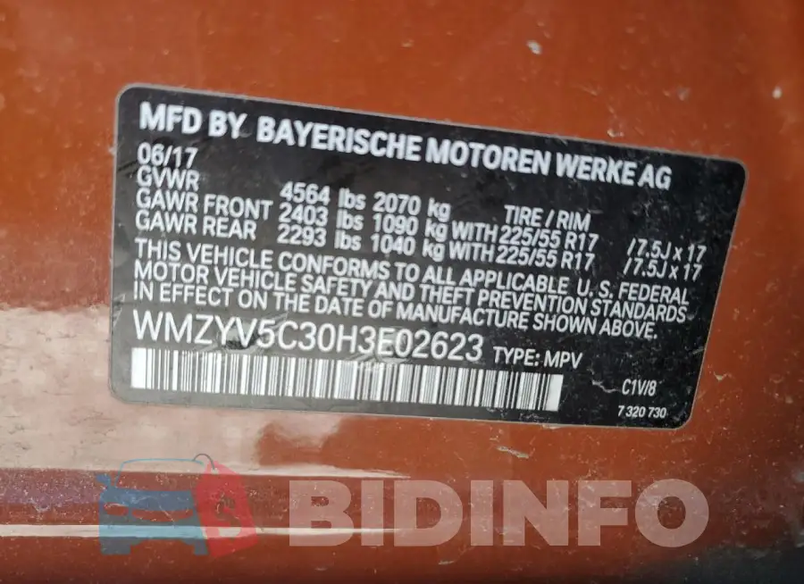 WMZYV5C30H3E02623 Photo# 12