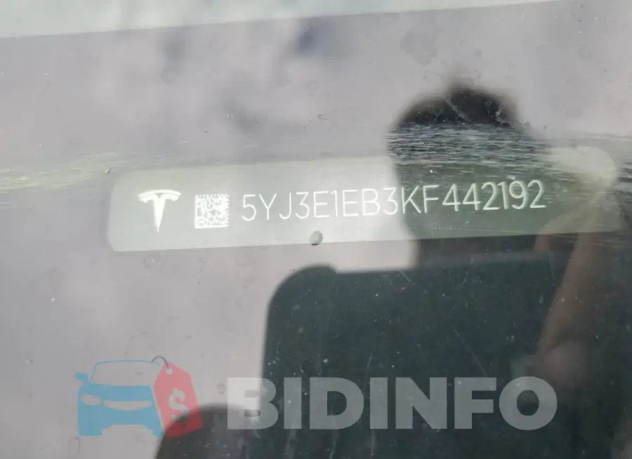 5YJ3E1EB3KF442192 Photo# 12