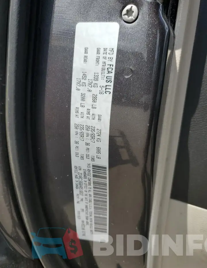 2C4RC1BG6HR516637 Photo# 13