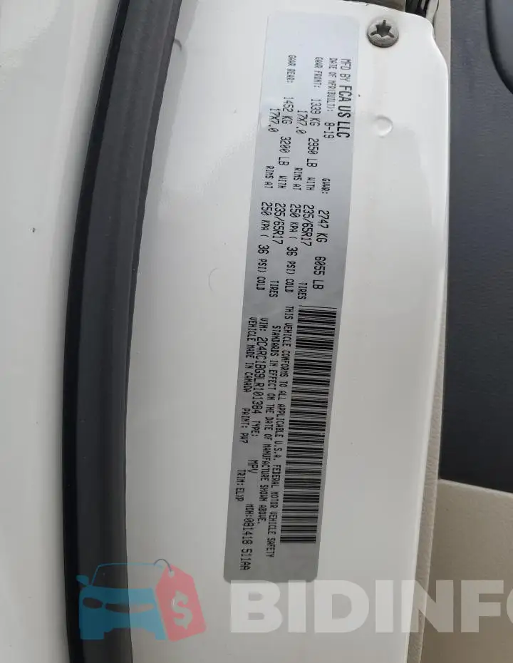 2C4RC1BG9LR101384 Photo# 14