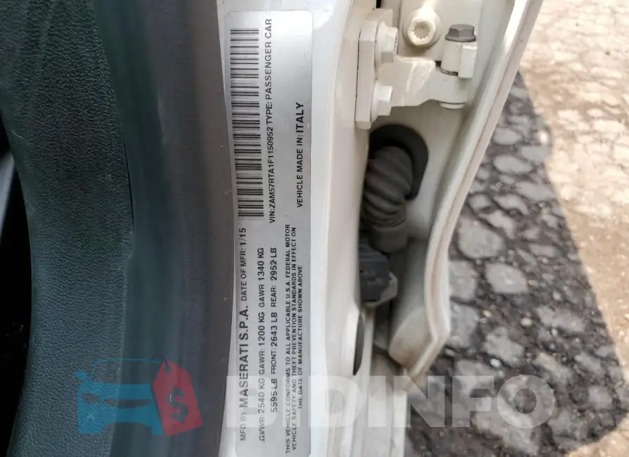 ZAM57RTA1F1150952 Photo# 12