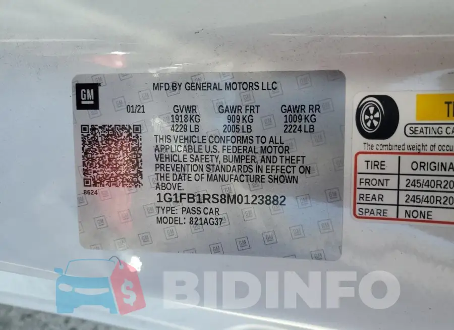 1G1FB1RS8M0123882 Photo# 12