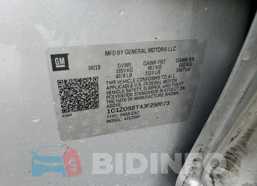 1G1ZD5ST4JF250073 Photo# 13