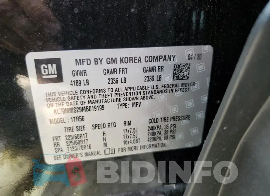 KL79MMS29MB019199 Photo# 14
