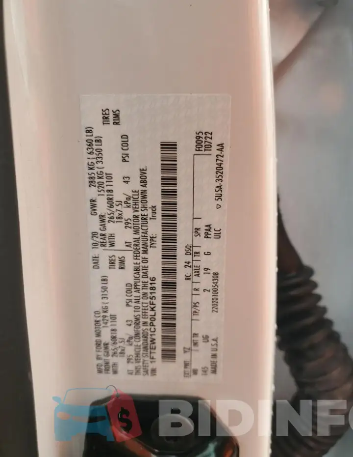 1FTEW1CP0LKF51816 Photo# 13