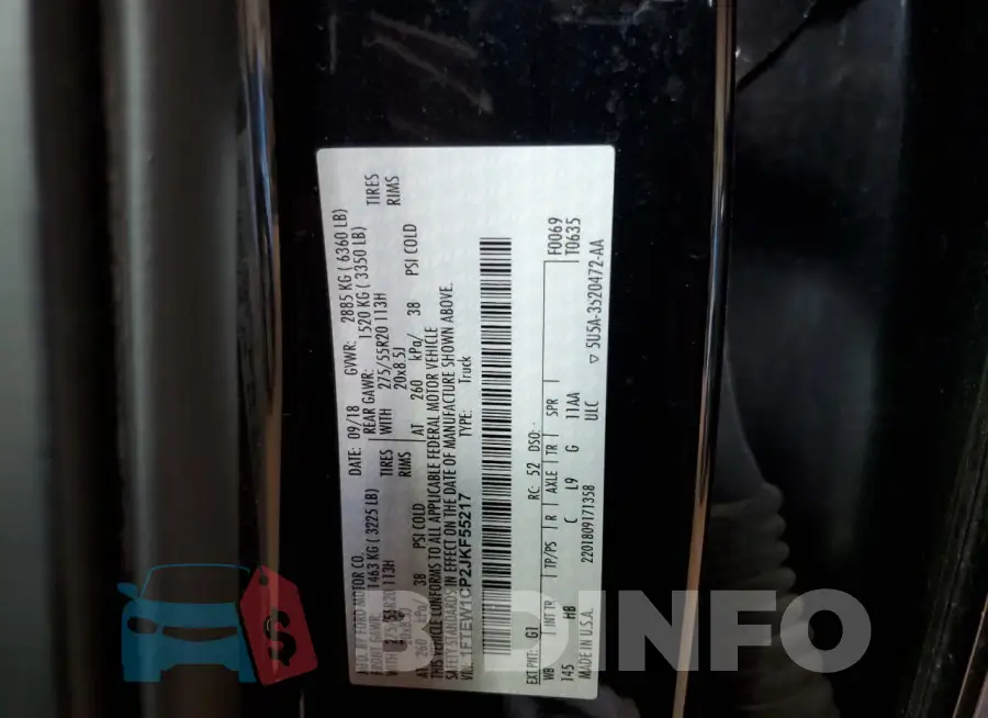 1FTEW1CP2JKF55217 Photo# 12