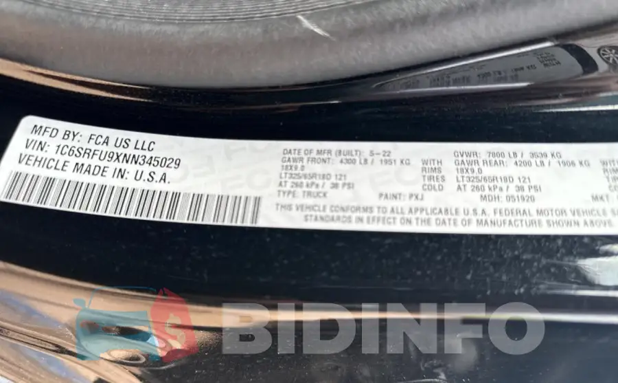 1C6SRFU9XNN345029 Photo# 10