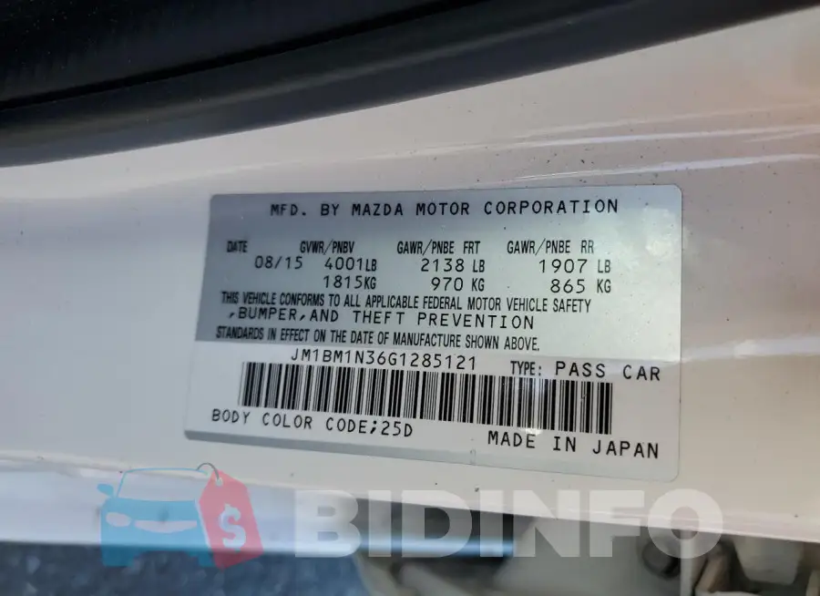 JM1BM1N36G1285121 Photo# 12