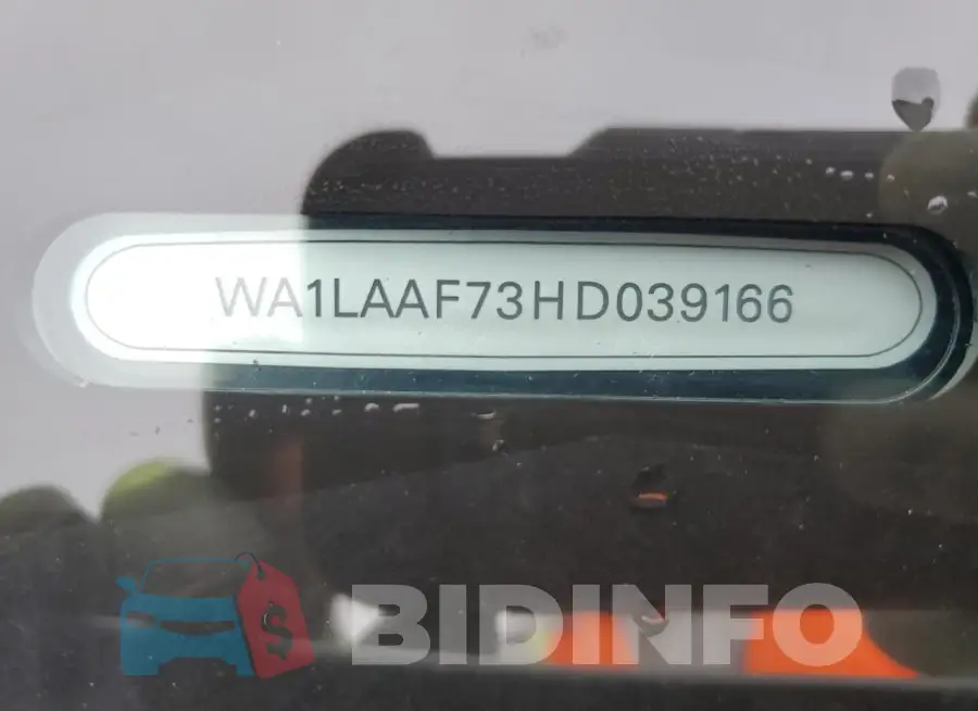 WA1LAAF73HD039166 Photo# 13
